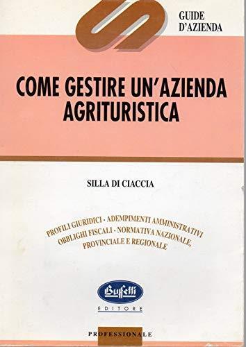 Come gestire un'azienda Agrituristica - copertina