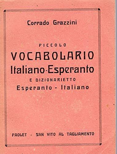 Vocabolario Italiano-Esperanto, Esperanto-Italiano