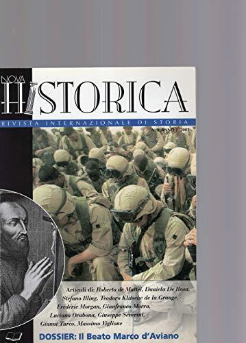 Nova Historica - rivista internazionale di storia - n. 5 Anno 2 - 2003 - copertina