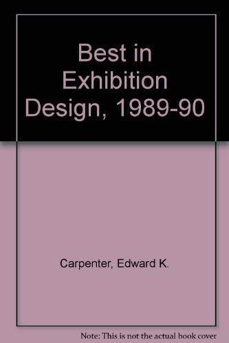 Best in Exhibition Design, 1989-90 - Edward Carpenter - copertina