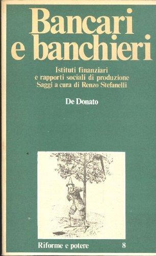 Bancari e banchieri - Renzo Stefanelli - copertina