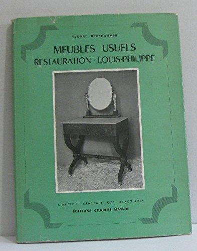 Meubles usuels restauration -louis-philippe - Yvonne Brunhammer - copertina