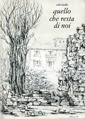 Quello che resta di noi - Carlo Pistilli - copertina