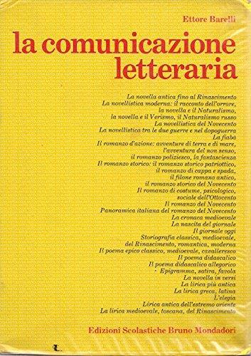 La comunicazione letteraria - Ettore Barelli - copertina