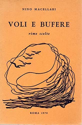 Voli e Bufere - Rime scelte - Nino Majellaro - copertina