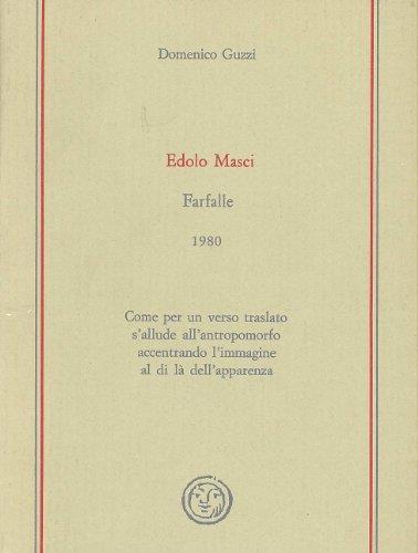 Edolo Masci. Farfalle 1980 - Filippo Masci - copertina