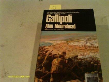 Gallipoli - Alan Moorehead - copertina