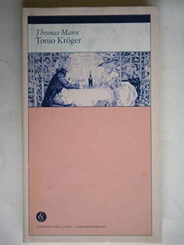 Tonio Kröger - Thomas Mann - copertina