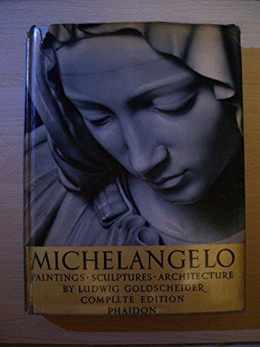 Michelangelo Paintings Sculptures Architecture - Ludwig Goldscheider - copertina