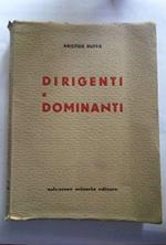 Aristide Buffa - Dirigenti e dominanti - 1^ Edizione Salvatore Sciascia 1963