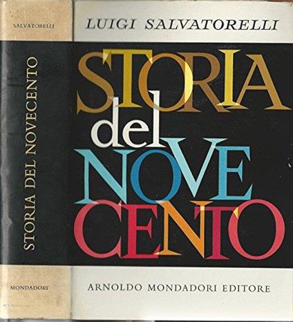 Storia del novecento - Luigi Salvatorelli - copertina