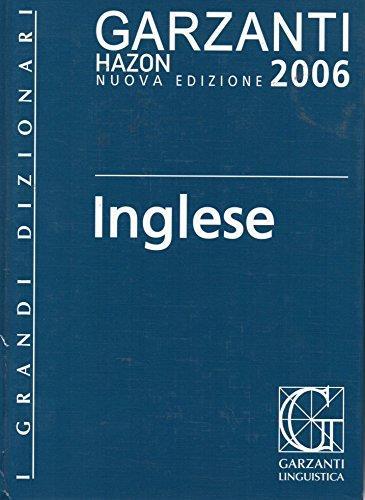 Hazon Dizionario di inglese 2006 - Livio Garzanti - copertina