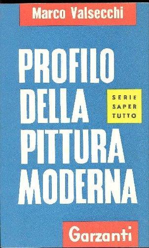 Profilo della pittura moderna - Marco Valsecchi - copertina