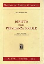 Diritto della previdenza sociale