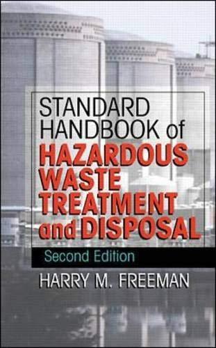 Standard Handbook of Hazardous Waste Treatment and Disposal - copertina