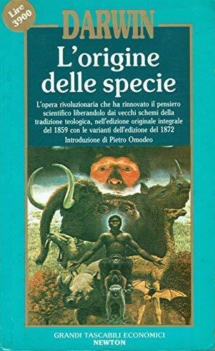 L' origine delle specie - Charles Darwin - copertina