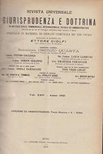 Rivista universale di giurisprudenza e dottrina In materia civile, commerciale, penale ed amministrativa.VOL. XXIV-Anno 1910