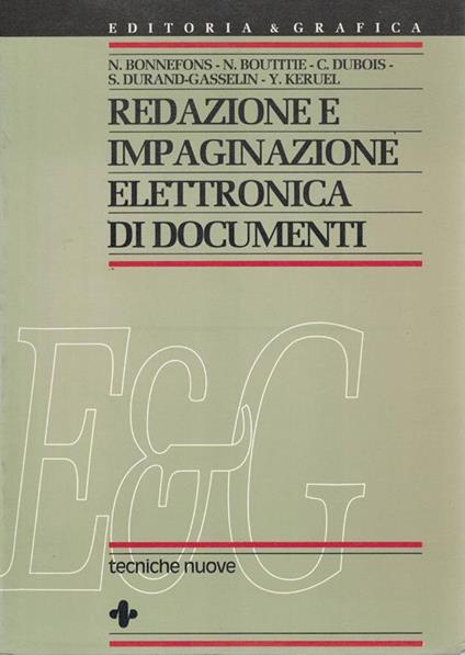 Redazione e impaginazione elettronica di documenti - copertina