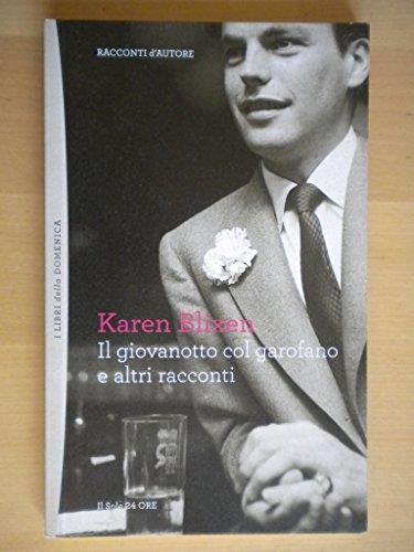 Il giovanotto col garofano e altri racconti - Karen Blixen - copertina