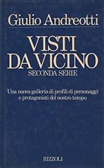 Giulio Andreotti: Visti da vicino seconda serie ed.Rizzoli A37