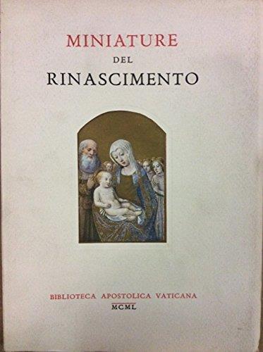 Miniature Del Rinascimento - copertina