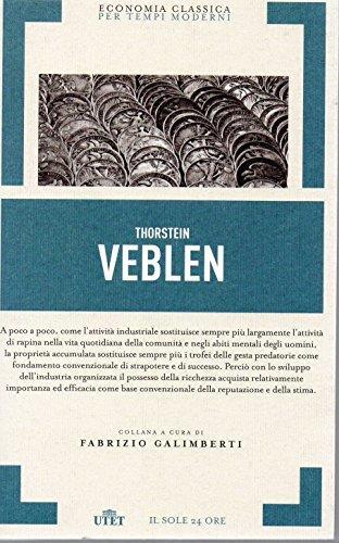 Thorstein veblen - copertina