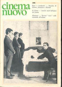 Cinema Nuovo Anno XXVI - N. 245 - 1977 - copertina