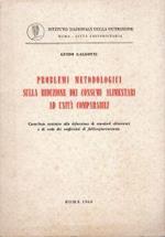 Problemi Metodologici Sulla Riduzione Dei Consumi Alimentari Ad Unita' Comparabili