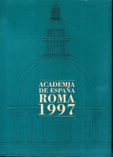 Academia de España Roma - 1997 - copertina