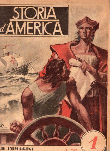 Storia d'America ad immagini a fascicoli stampati serie completa 1\40 - copertina