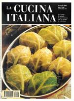 La Cucina Italiana ( mensile di gastronomia dal 1929 ) Annata completa 2001 + Speciale Natale 2001 + Mangiare Leggero