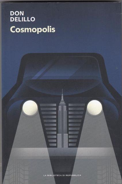 Cosmopolis - Don DeLillo - copertina