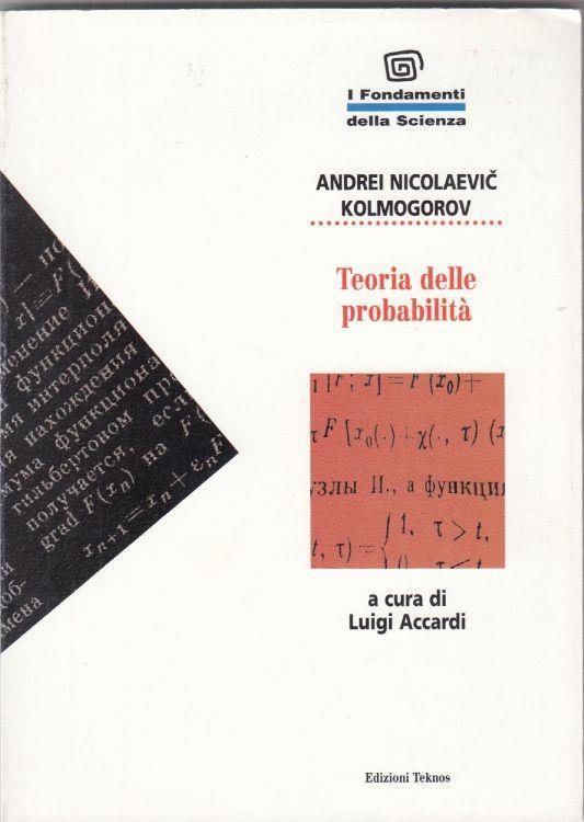 Teoria Delle Probabilita' - copertina