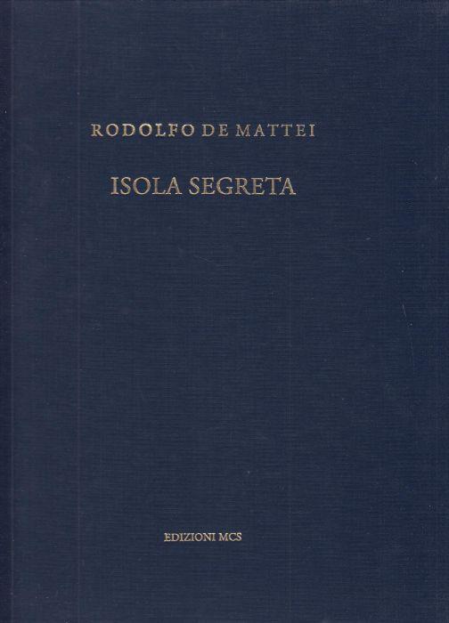 Isola Segreta - Rodolfo De Mattei - copertina