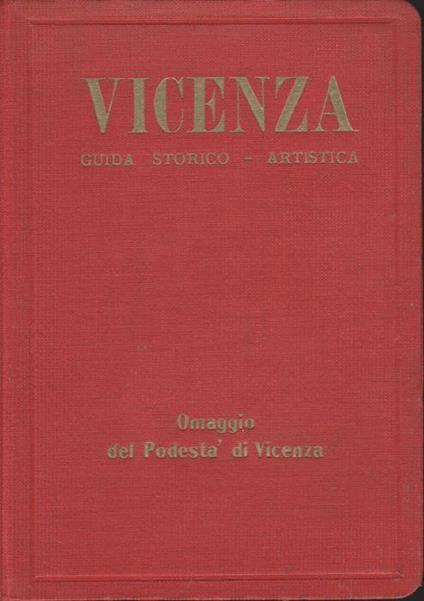 Vicenza Guida Storico-Artistica - copertina