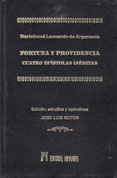 Fortuna y providencia cuatro epistolas ineditas - copertina