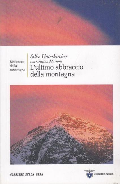 L' ultimo Abbraccio della montagna - copertina