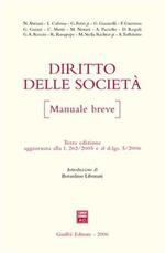 Diritto delle società. Manuale breve