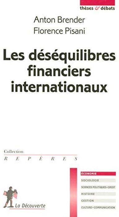 Les déséquilibres financiers internationaux - copertina