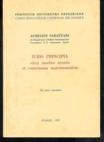 Iuris Principia circa morbos mentis et consensum matrimonialem Aurelius Sabattani