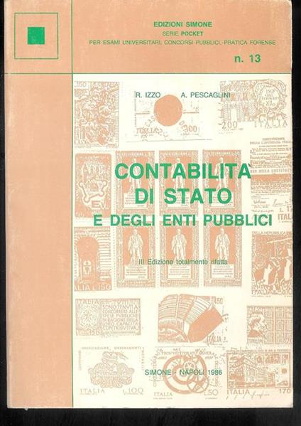 Contabilita di stato e degli enti pubblici - copertina