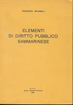 Elementi di diritto Sammarinese