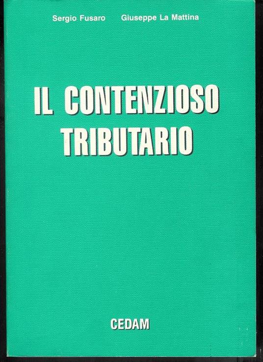 Il contenzioso tributario - copertina