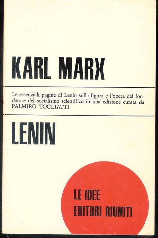 Karl Marks - Lenin - copertina