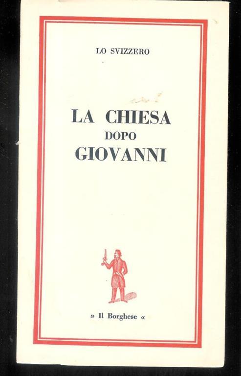 La Chiesa dopo Giovanni - copertina