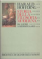 Storia della filosofia moderna-Da Locke A Kiekegaard