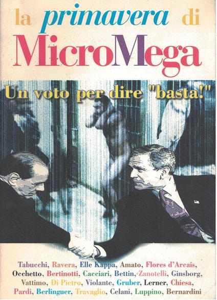 La primavera di MicroMega - copertina