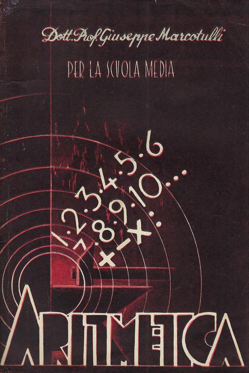 Aritmetica per la scuola media - copertina