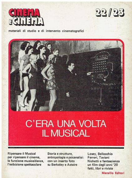 Cinema e cinema 22/23 1980. C'era una volta il musical - copertina