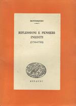 Riflessioni e pensieri inediti : 1716-1755